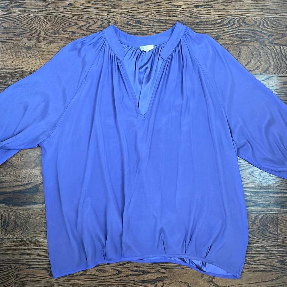 Rubber Ducky Blouse Size Large Purple